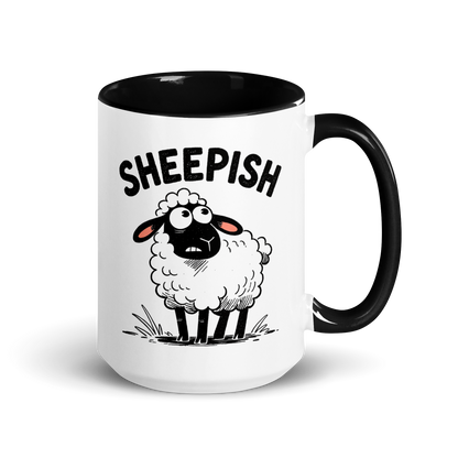 Sheepish Colored Mug