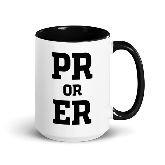 PR or ER Colored Mug