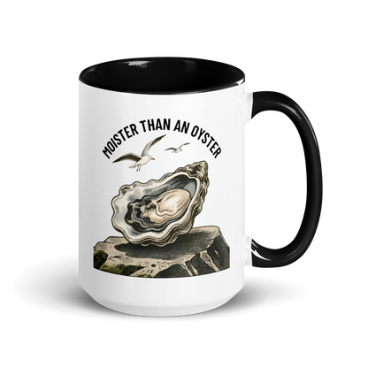 Moister Than an Oyster Colored Mug