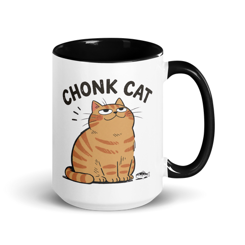Chonk Cat Colored Mug