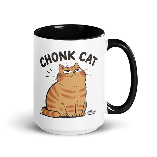 Chonk Cat Colored Mug