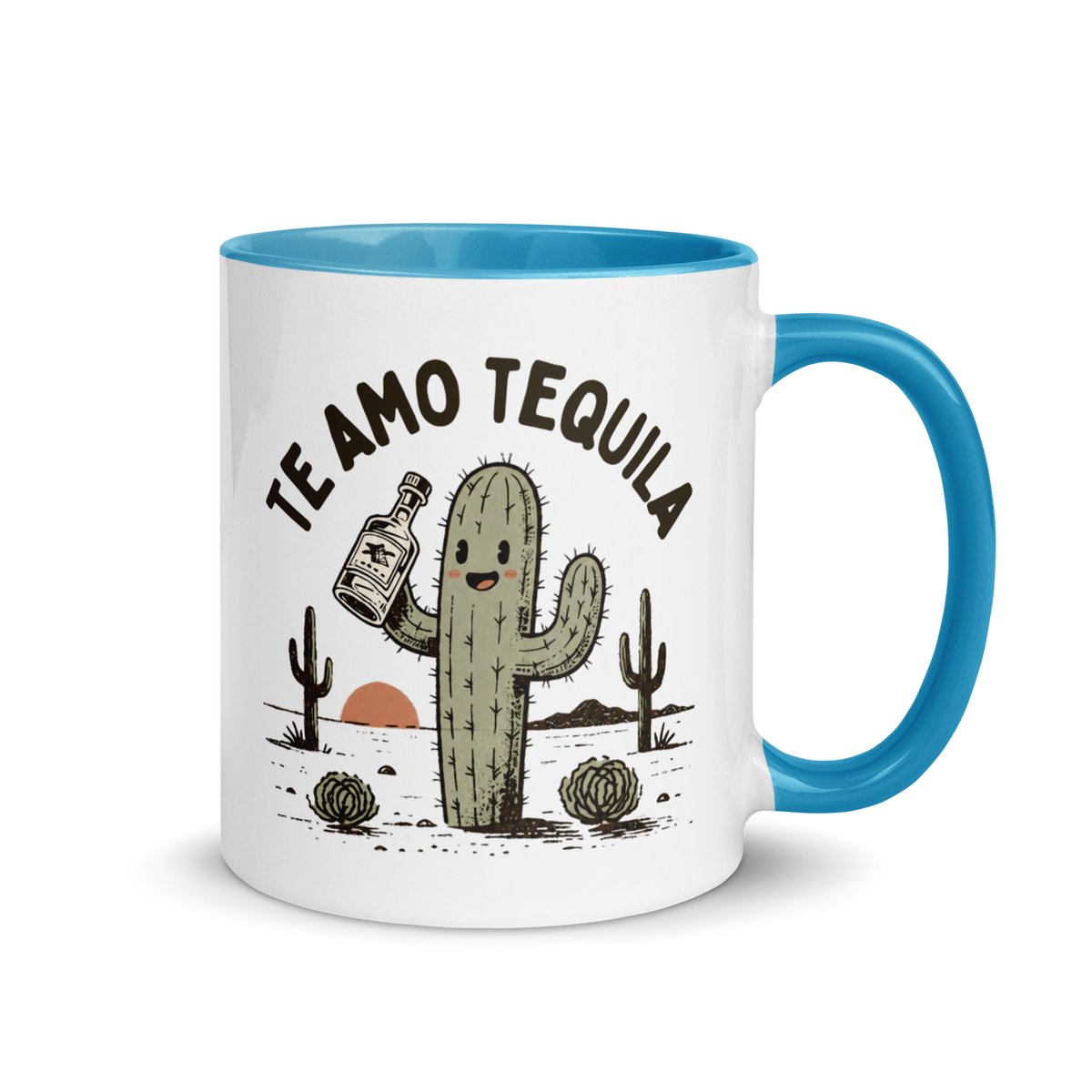 Te Amo Tequila Colored Mug