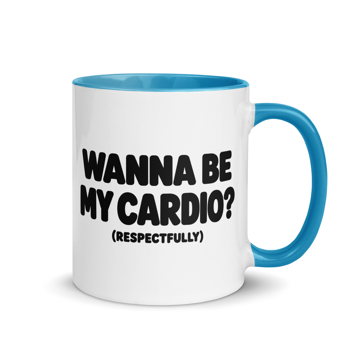 Wanna Be My Cardio? Colored Mug