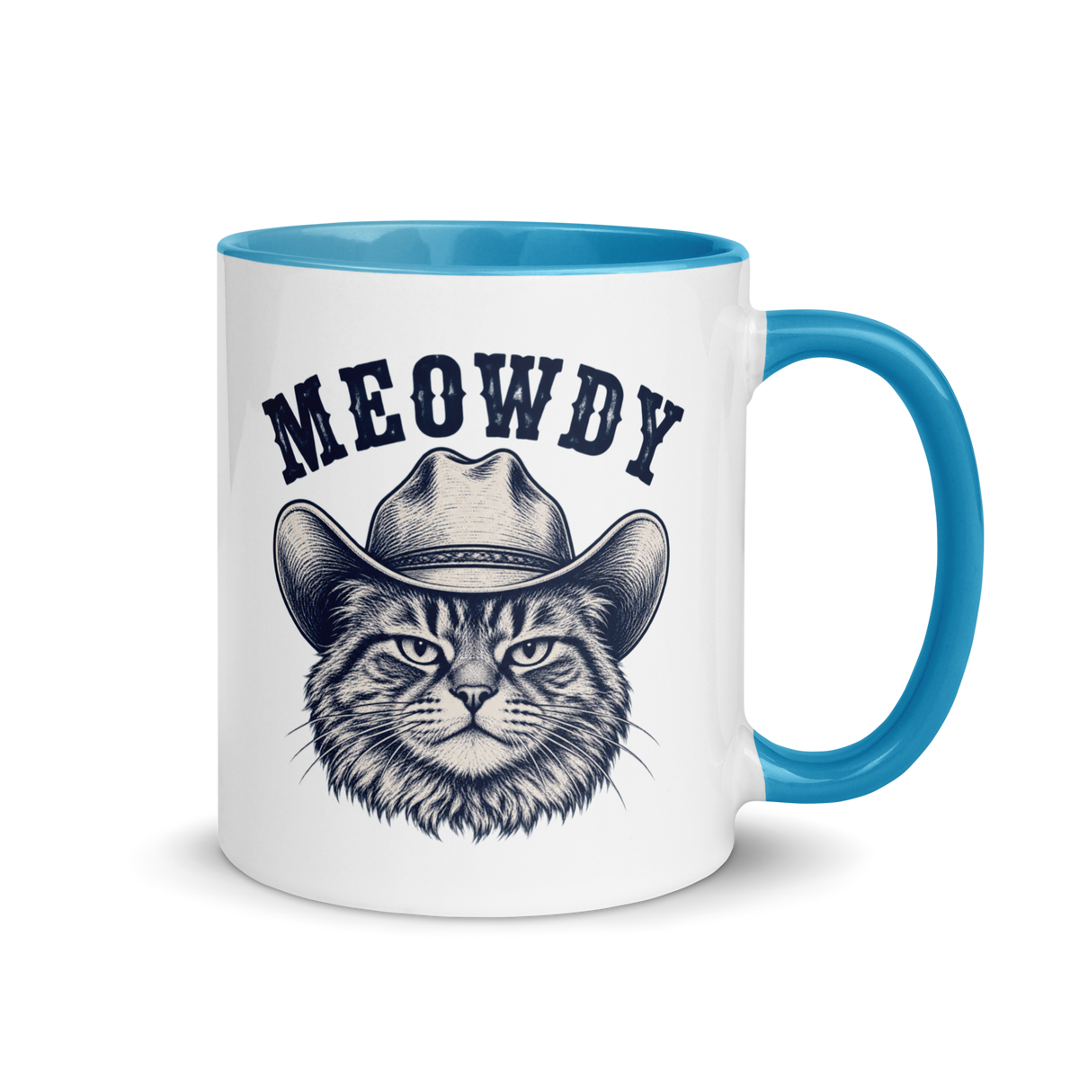 Meowdy Colored Mug