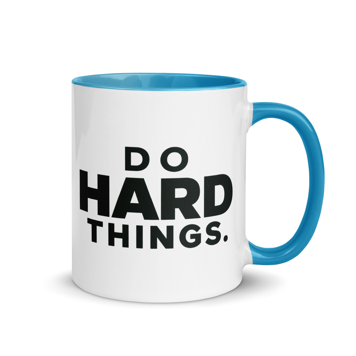 Do Hard Things Colored Mug