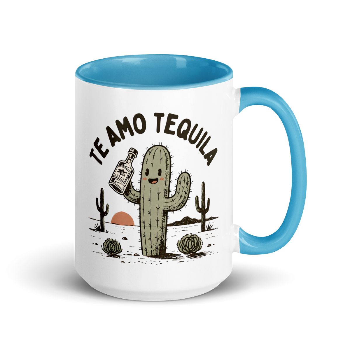 Te Amo Tequila Colored Mug