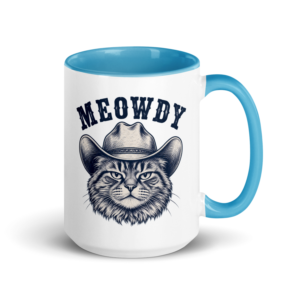 Meowdy Colored Mug