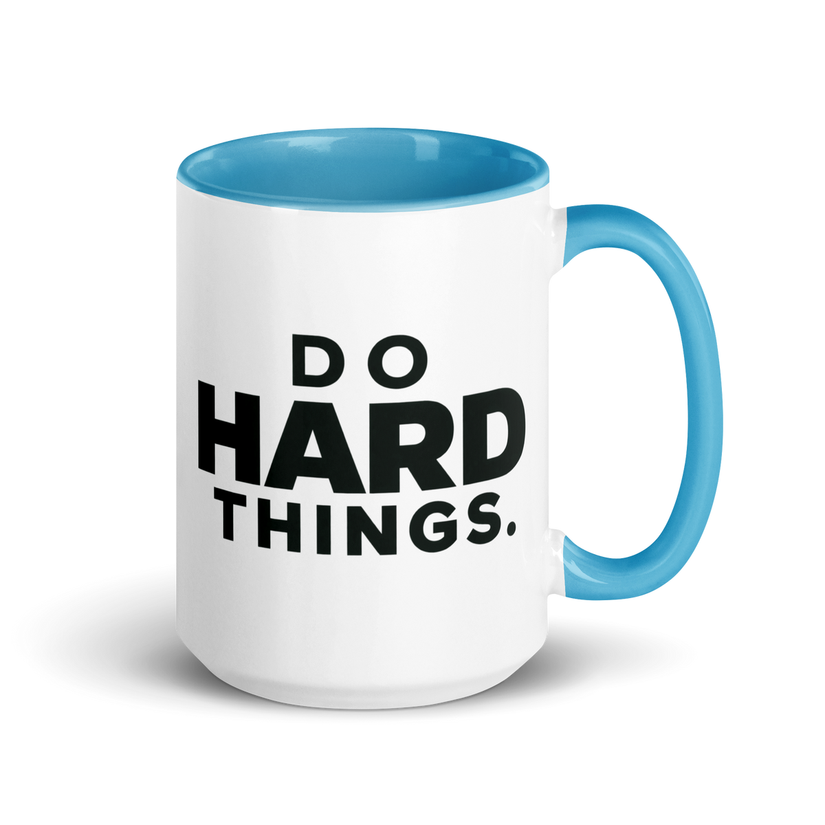 Do Hard Things Colored Mug