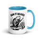Dam It Beaver Colored Mug