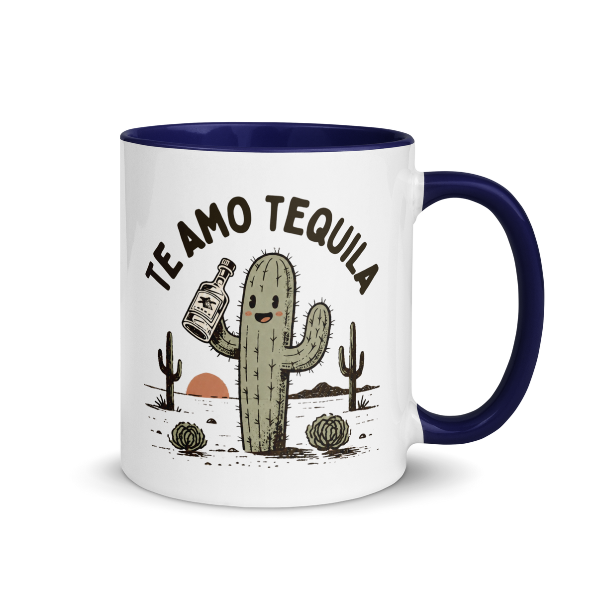Te Amo Tequila Colored Mug