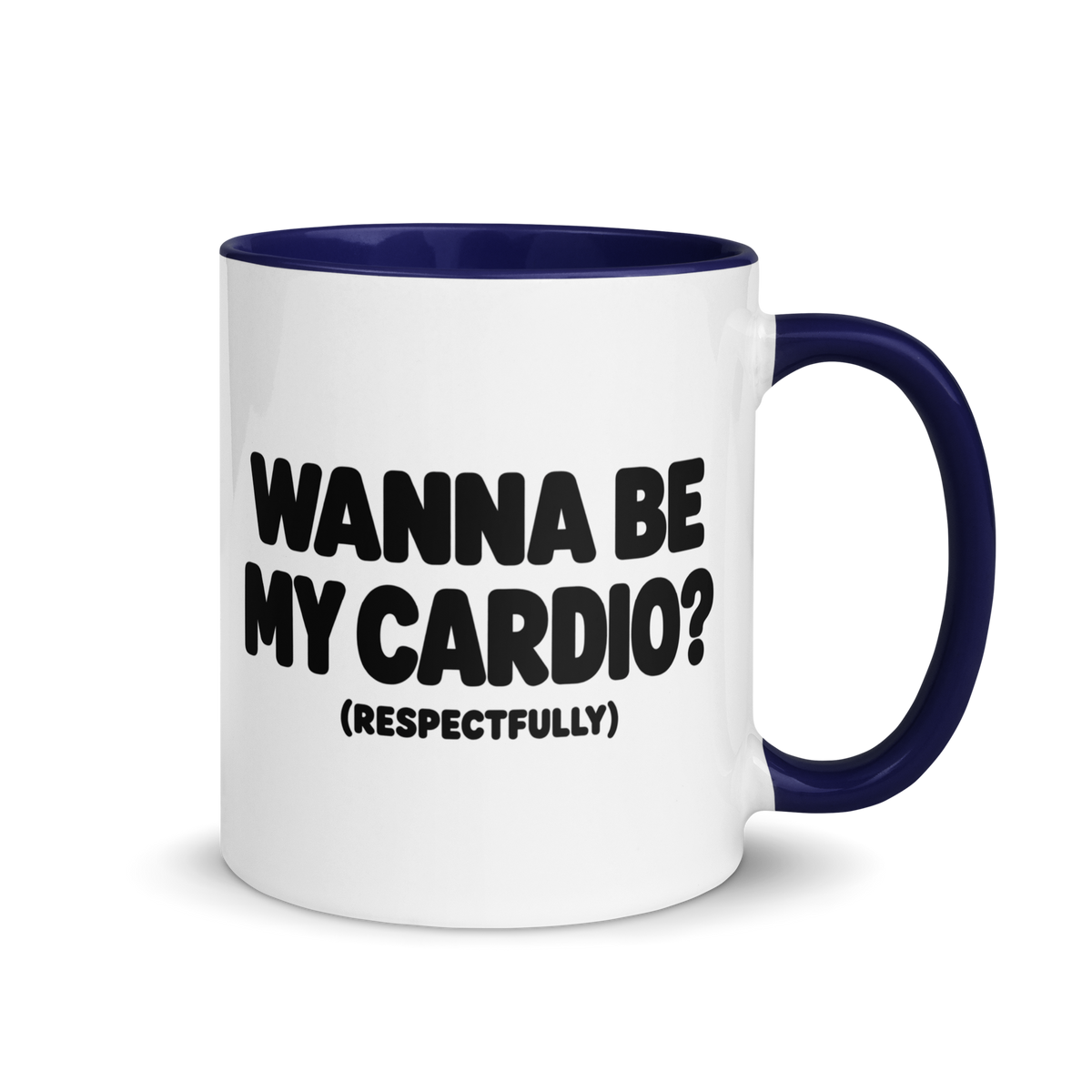 Wanna Be My Cardio? Colored Mug