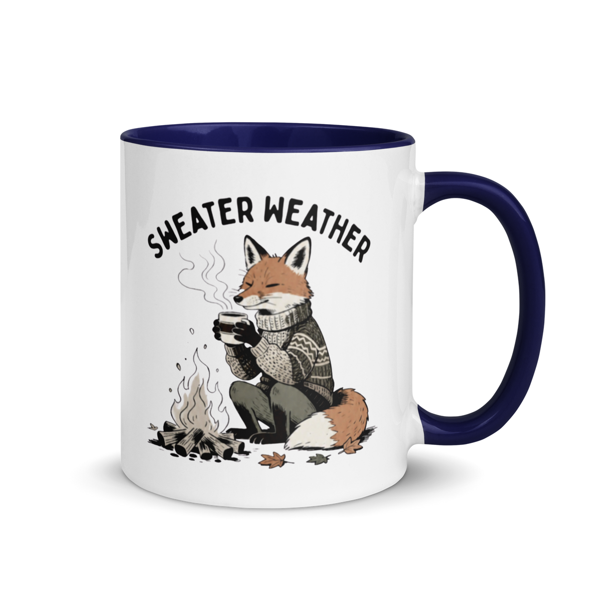 Sweater Weather Colored Mug