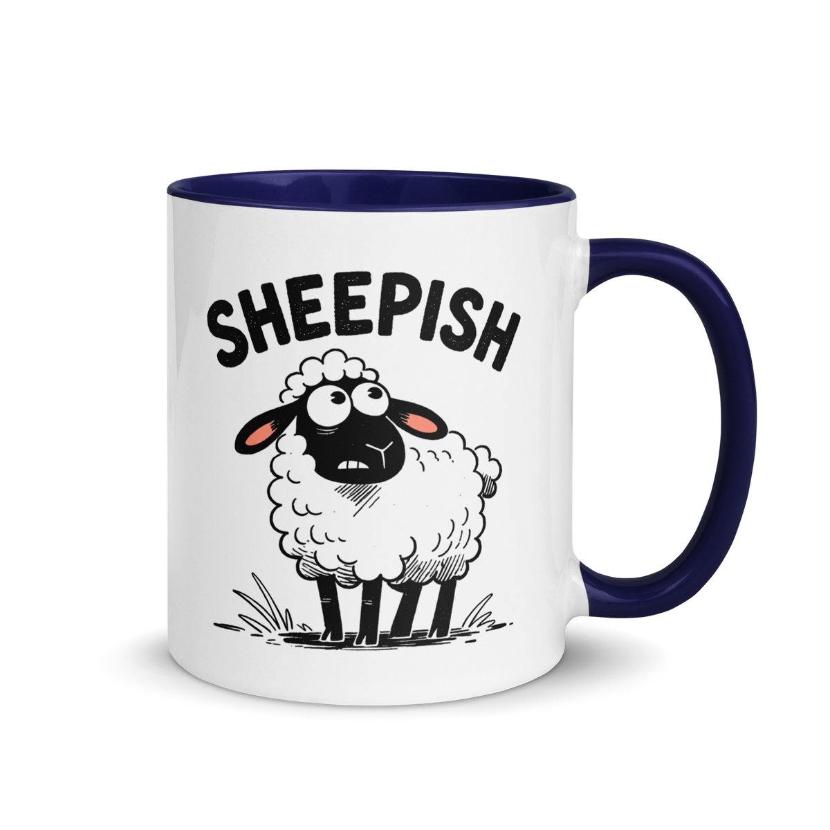 Sheepish Colored Mug