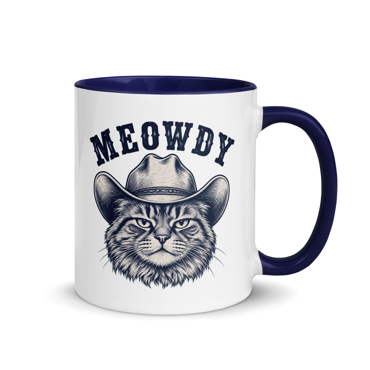 Meowdy Colored Mug