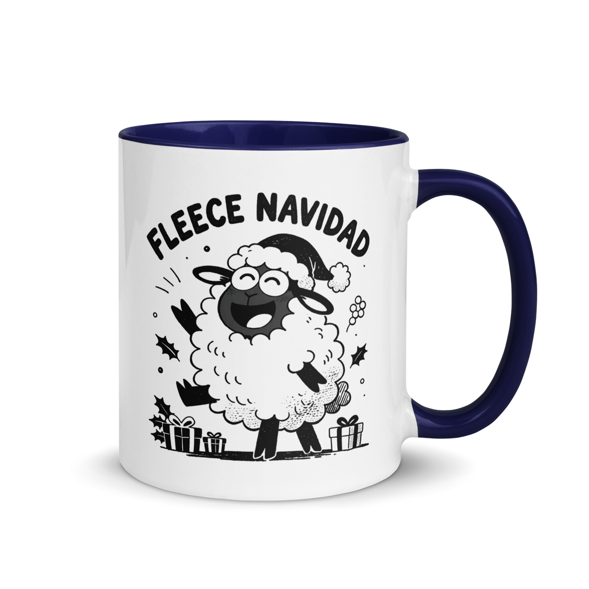 Fleece Navidad Colored Mug