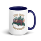 Not Fast Not Furious Colored Mug – Dark Blue 15 oz, handle on right