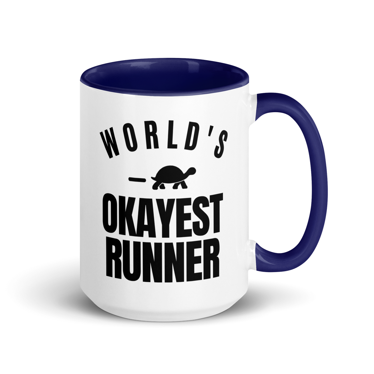 World's Okayest Runner Colored Mug