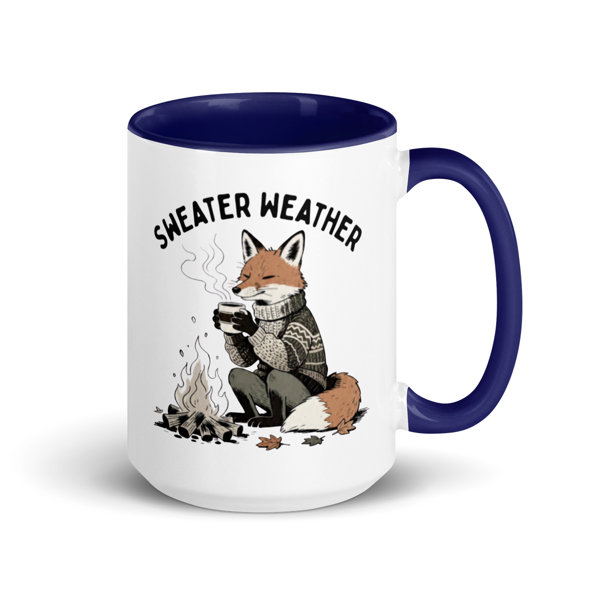 Sweater Weather Colored Mug
