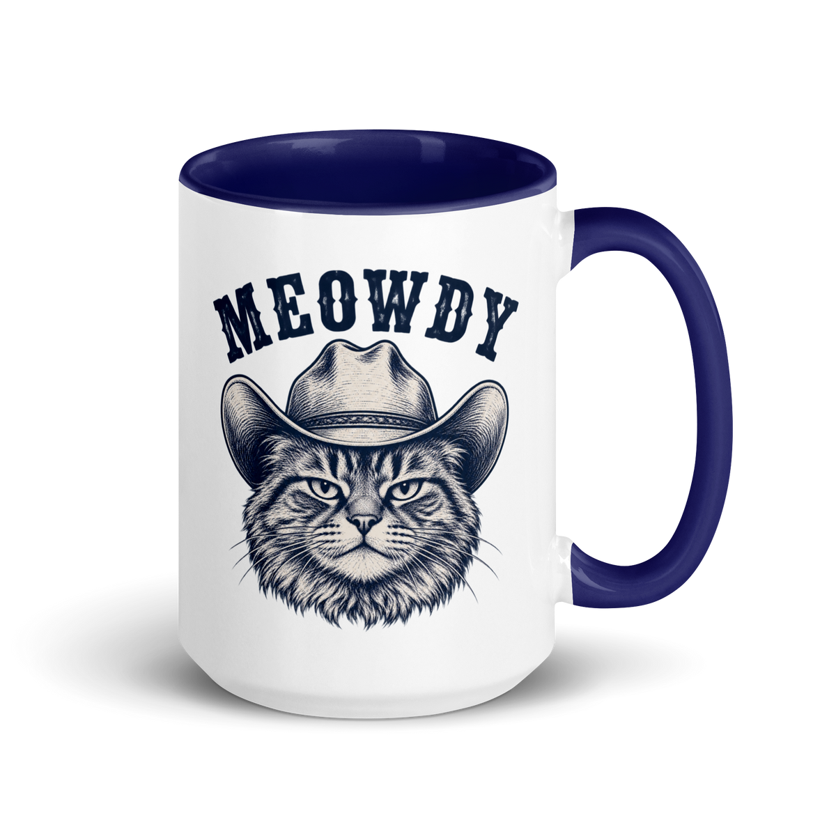 Meowdy Colored Mug