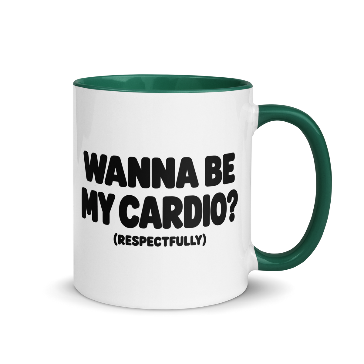 Wanna Be My Cardio? Colored Mug