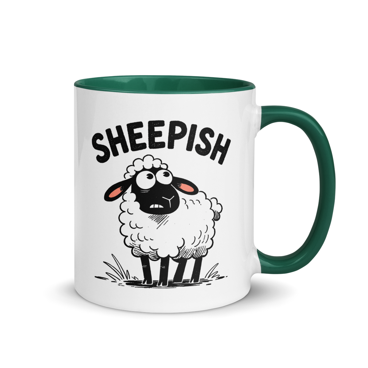 Sheepish Colored Mug
