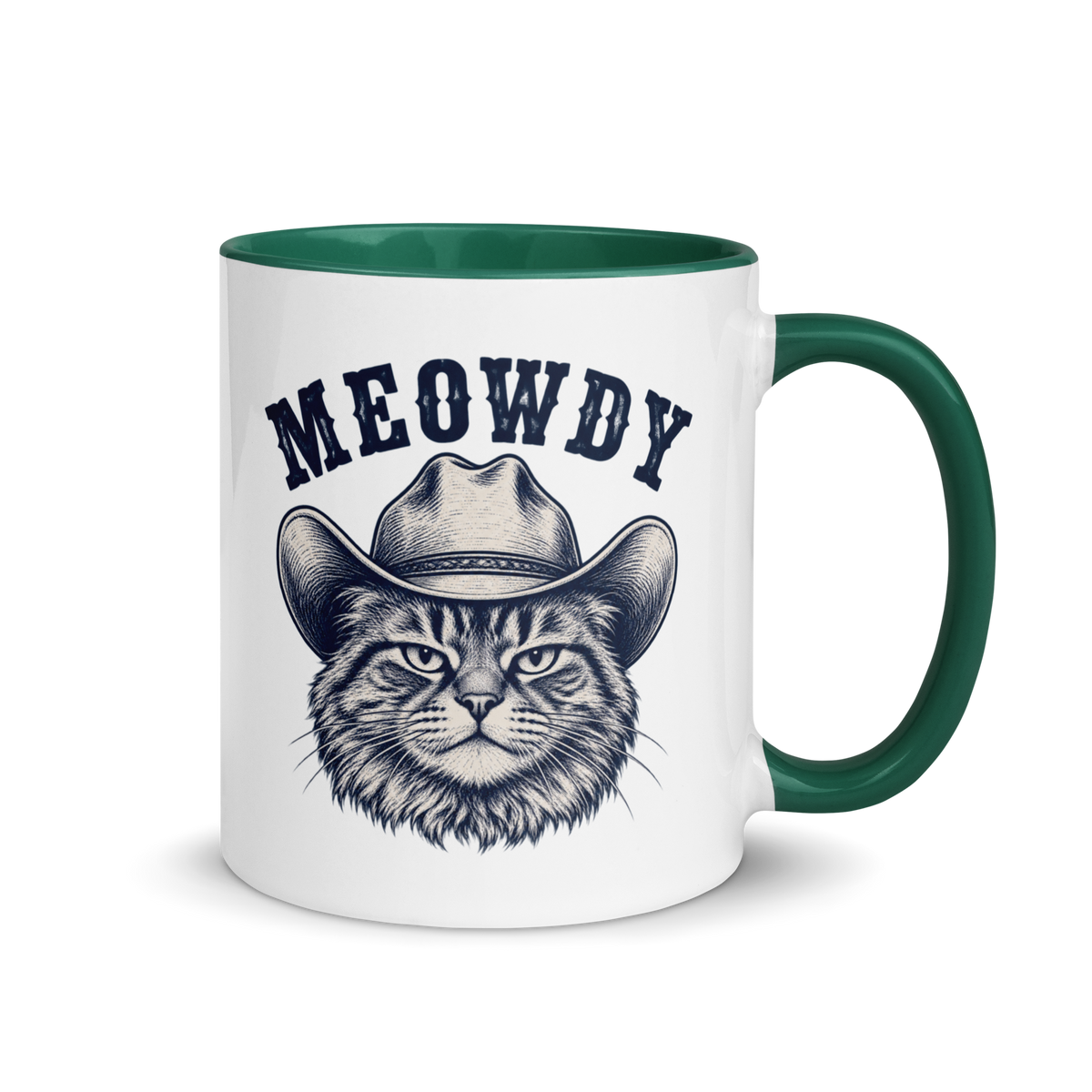Meowdy Colored Mug