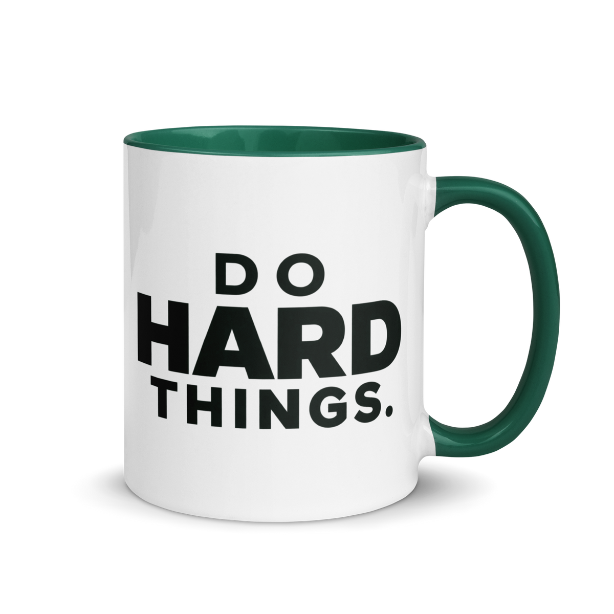 Do Hard Things Colored Mug