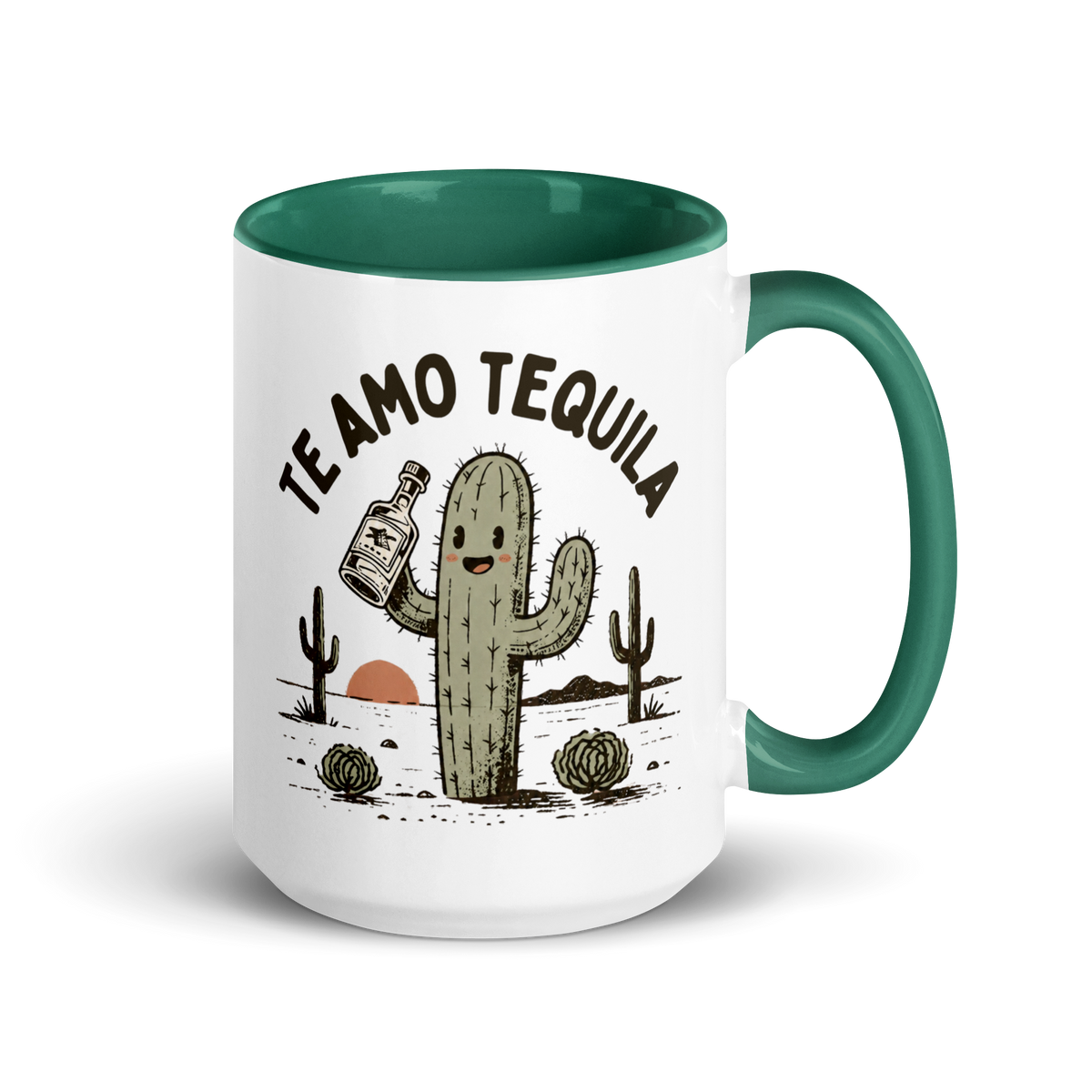 Te Amo Tequila Colored Mug