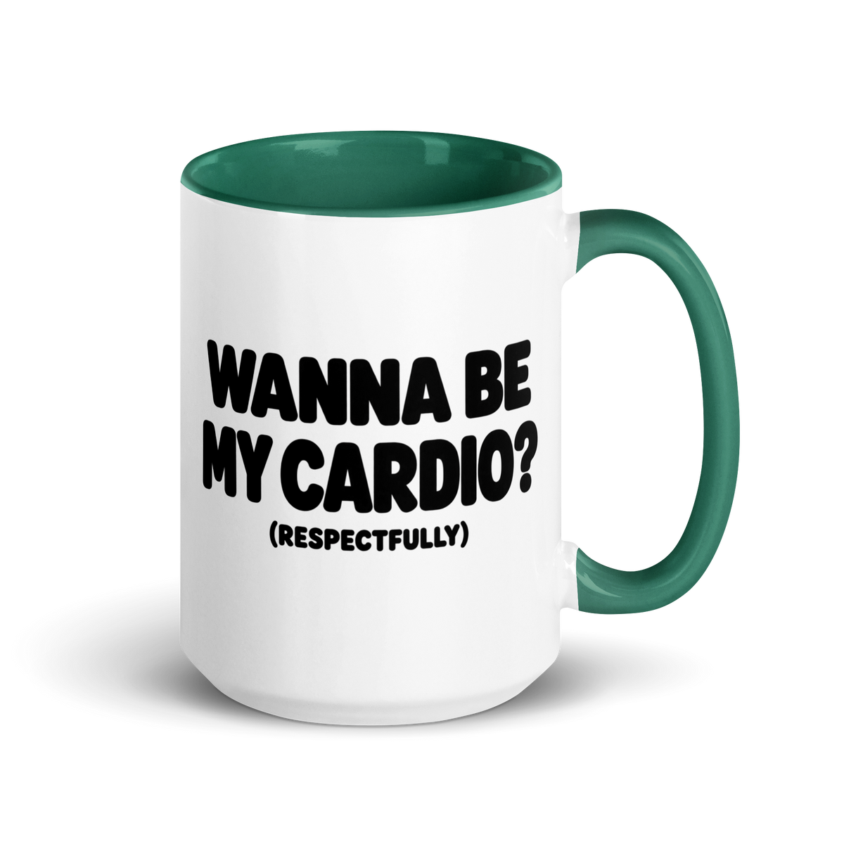 Wanna Be My Cardio? Colored Mug