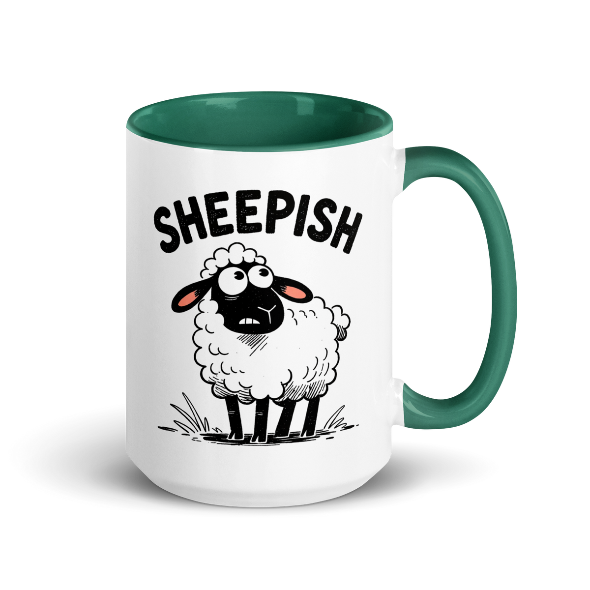 Sheepish Colored Mug