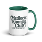 Mediocre Running Club Colored Mug