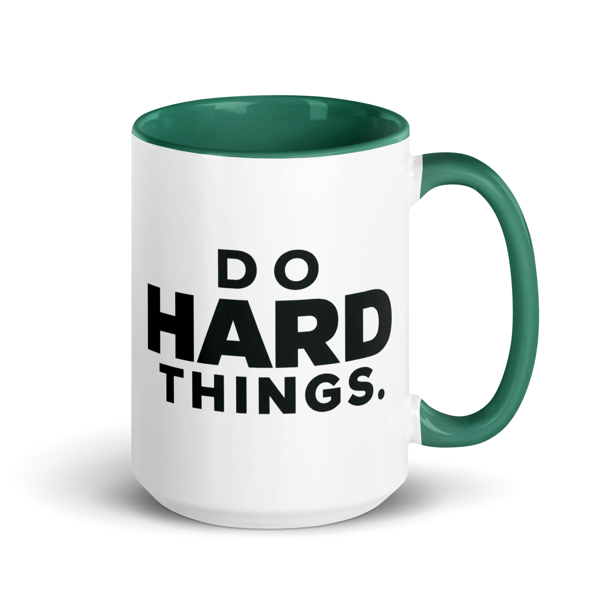 Do Hard Things Colored Mug