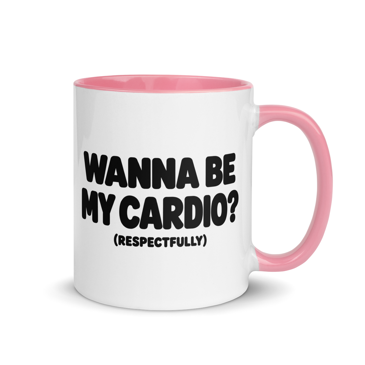 Wanna Be My Cardio? Colored Mug