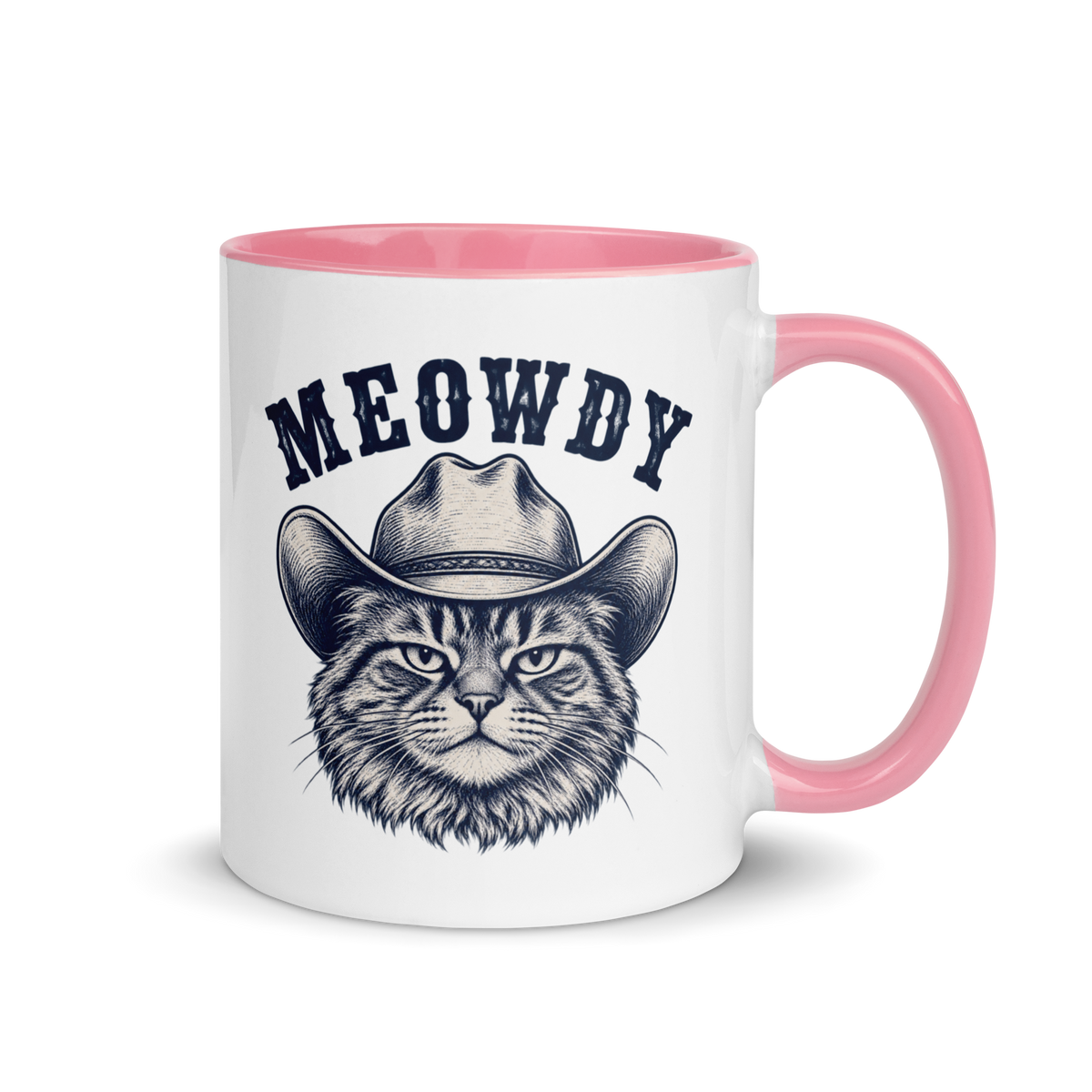 Meowdy Colored Mug