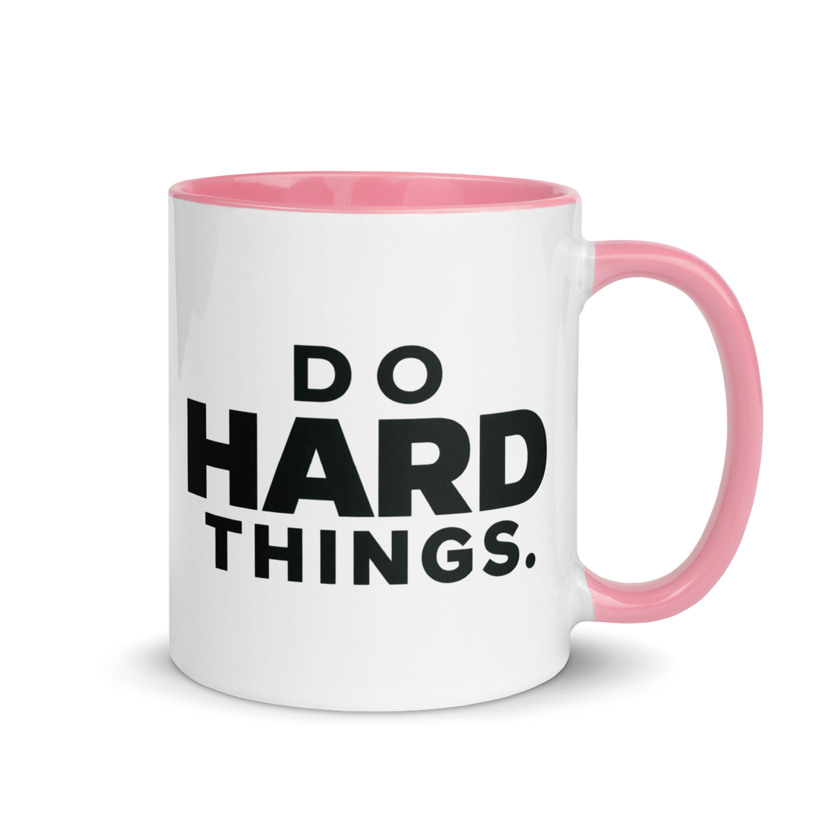 Do Hard Things Colored Mug
