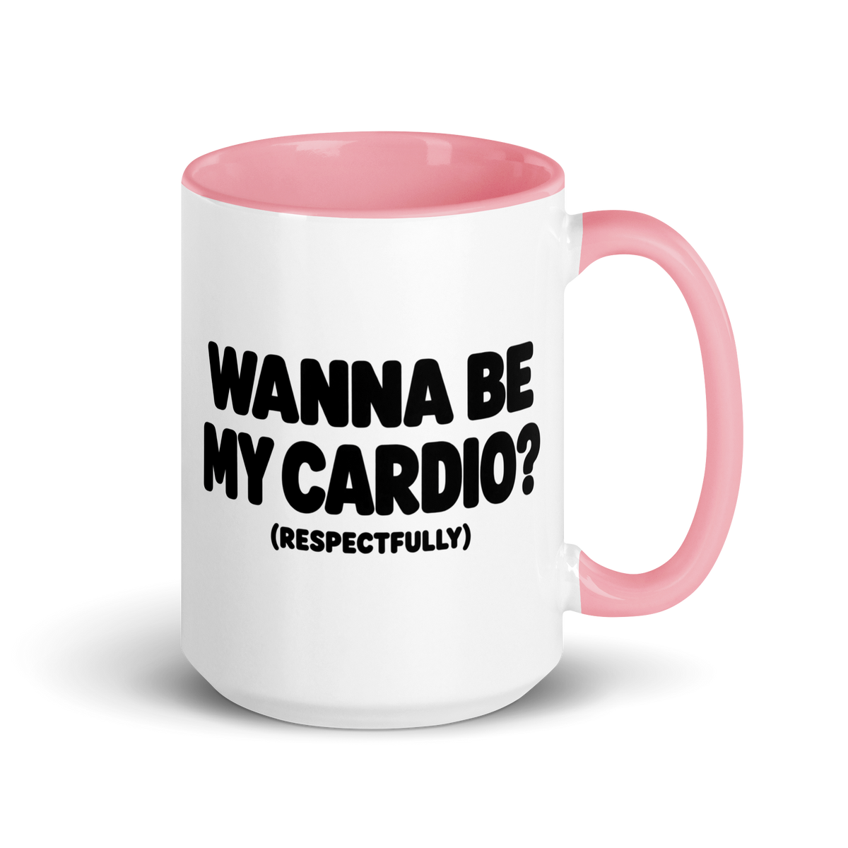 Wanna Be My Cardio? Colored Mug