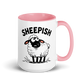 Sheepish Colored Mug