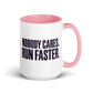 Run Faster Colored Mug