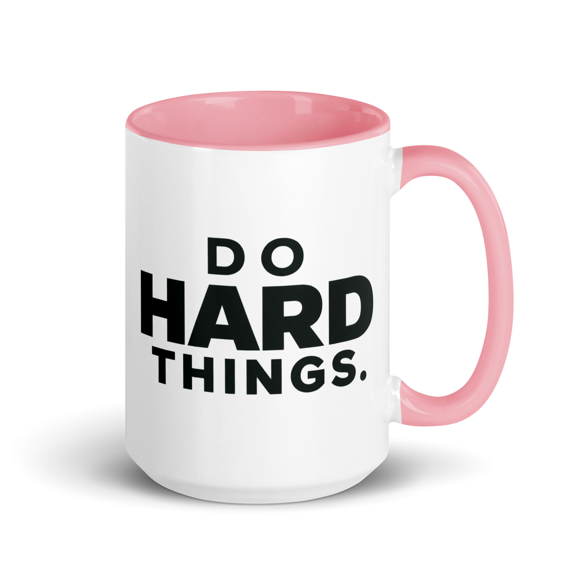 Do Hard Things Colored Mug