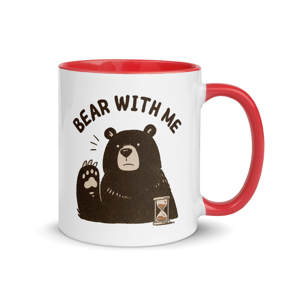 Bear with Me Colored Mug