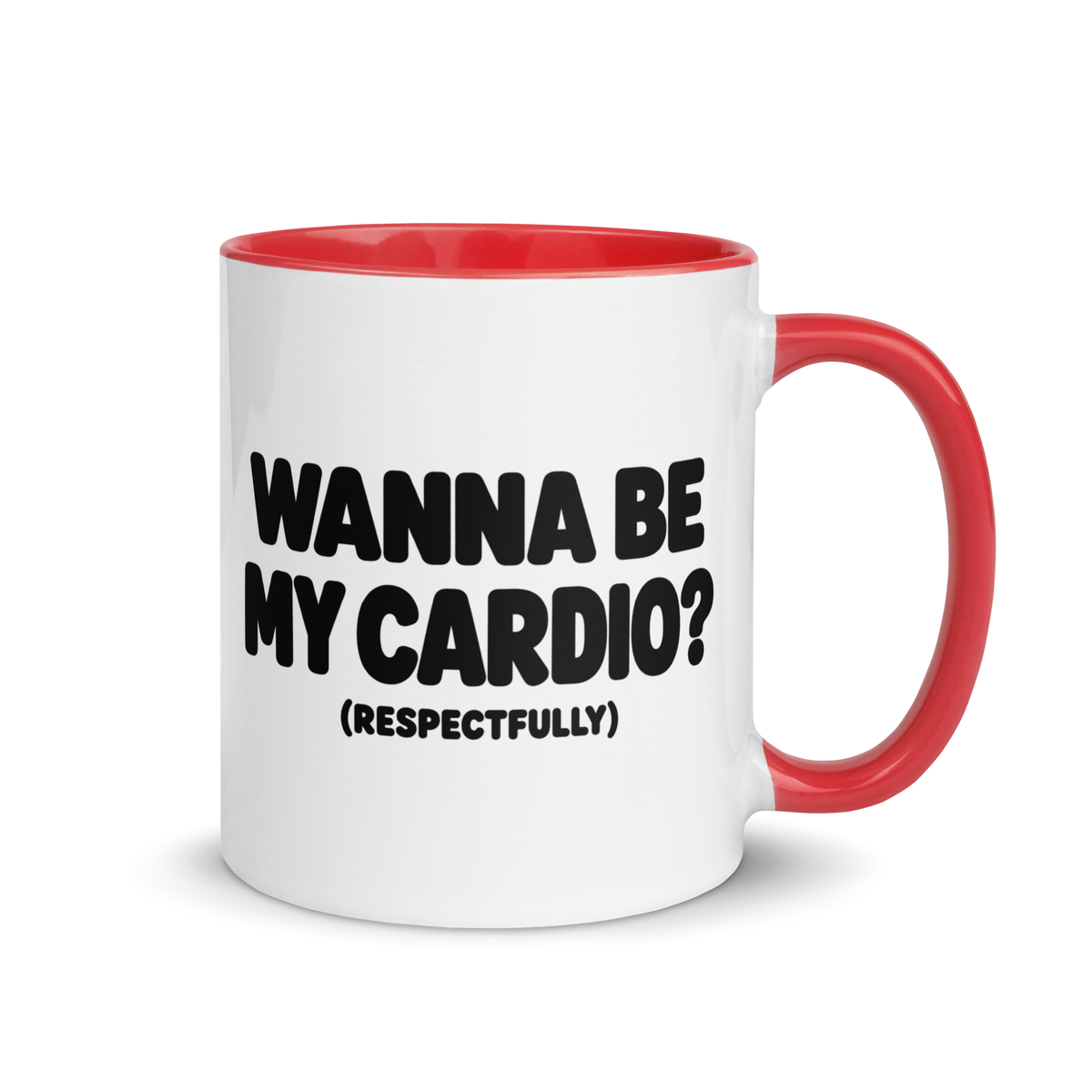 Wanna Be My Cardio? Colored Mug