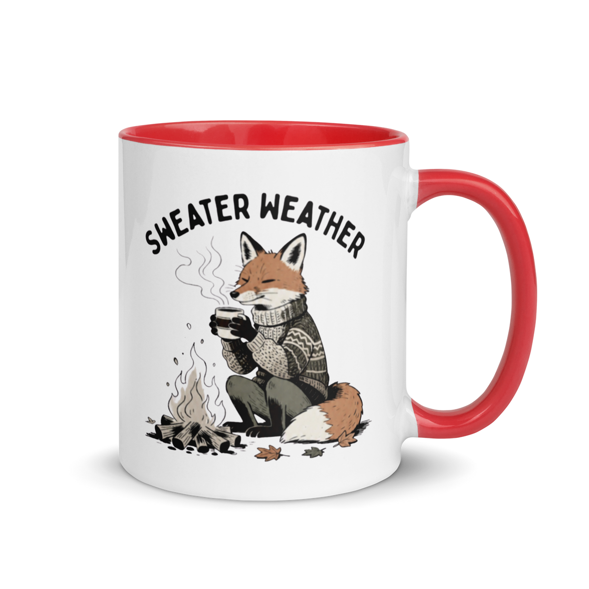 Sweater Weather Colored Mug