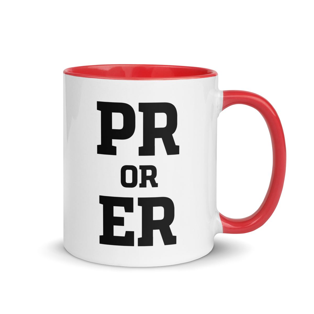 PR or ER Colored Mug
