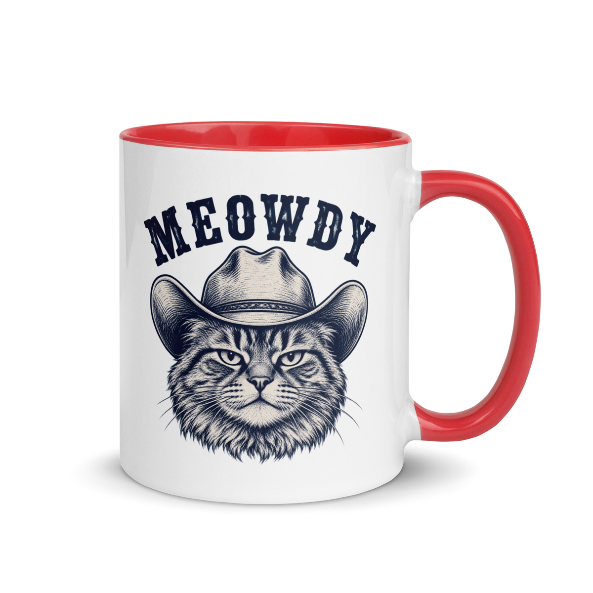 Meowdy Colored Mug