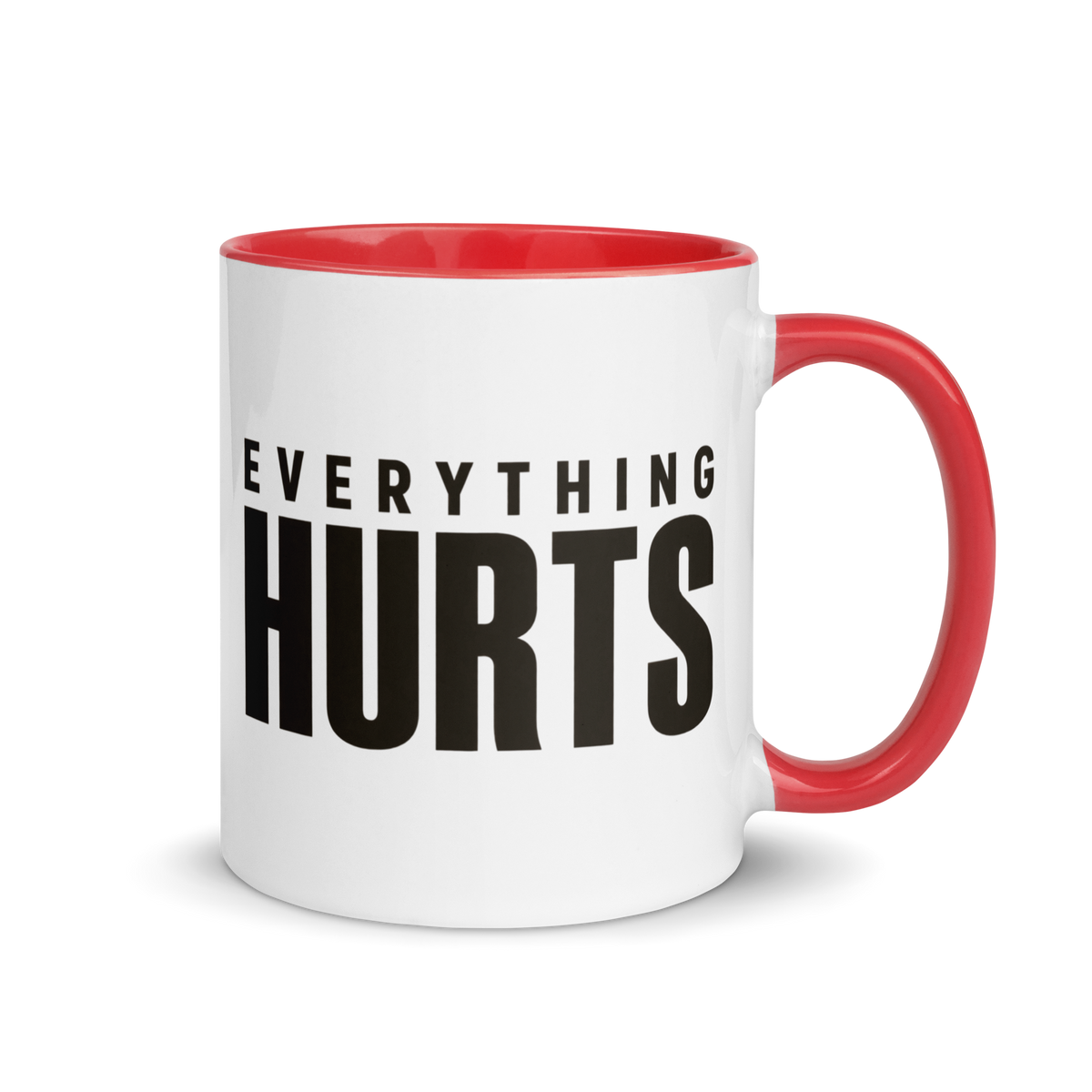 Everything Hurts Colored Mug
