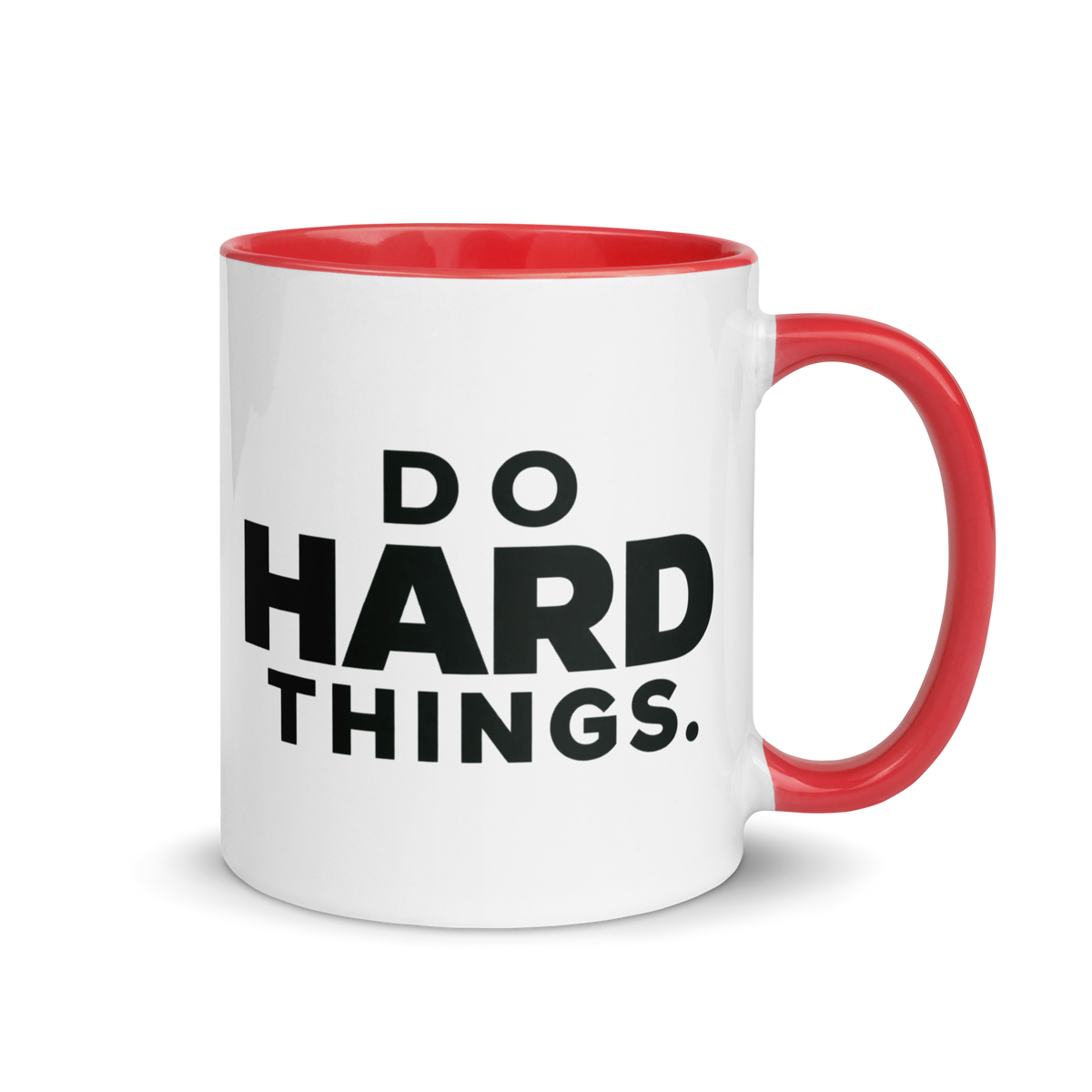 Do Hard Things Colored Mug