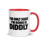 Diddly Squat Colored Mug