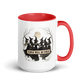 Girls Will Be Girls Colored Mug – Red 15 oz, handle on right