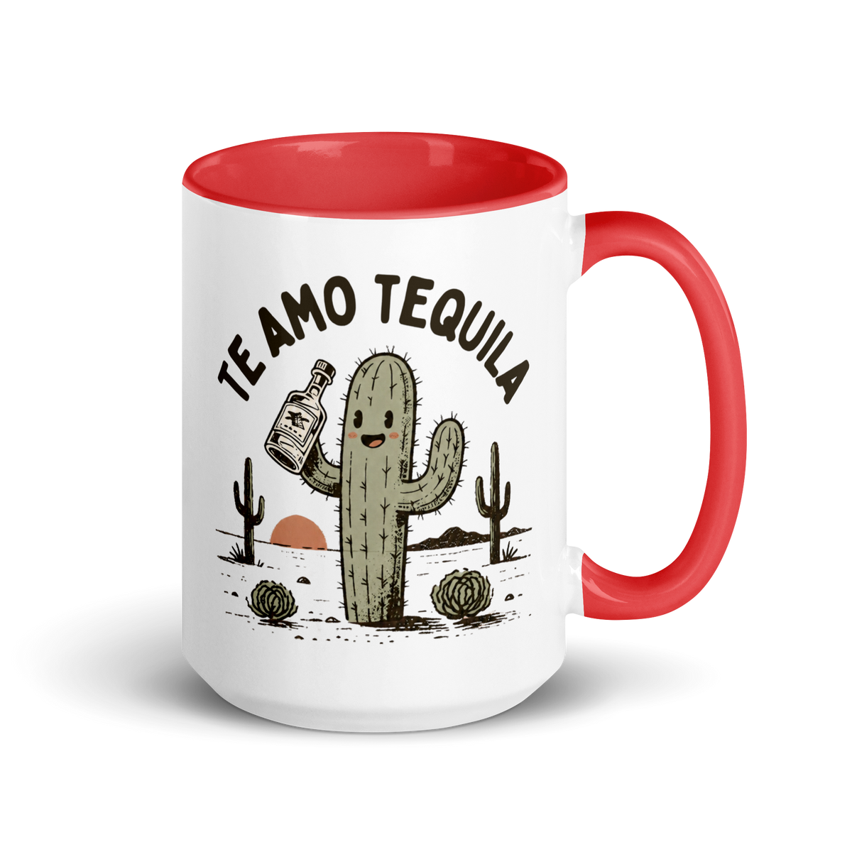 Te Amo Tequila Colored Mug
