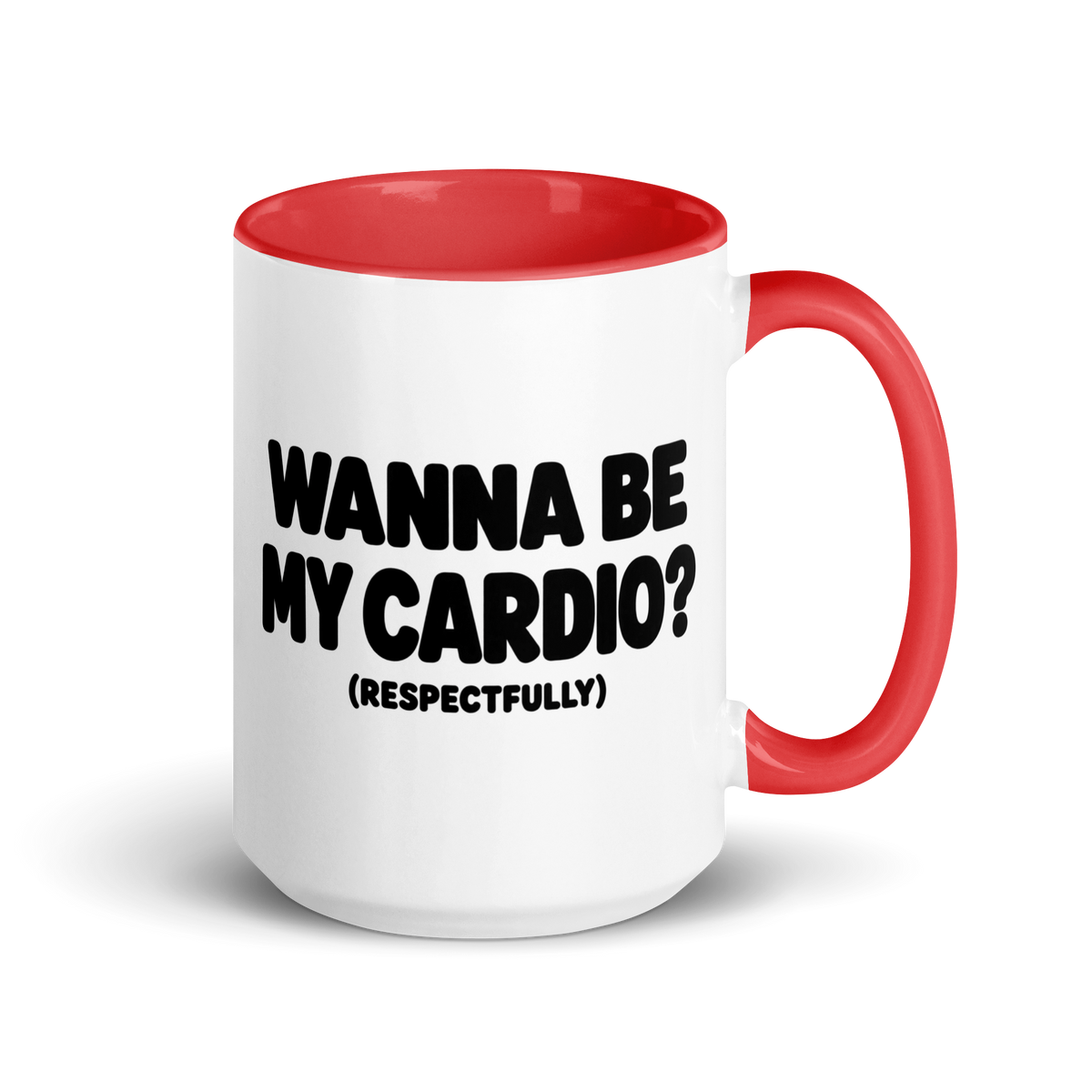 Wanna Be My Cardio? Colored Mug